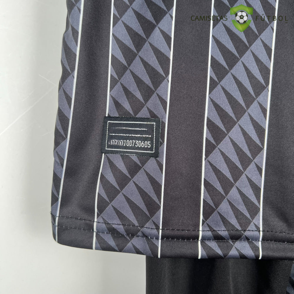 Kit Infantil Athletic De Bilbao 23-24 Portero Negro Personalizado