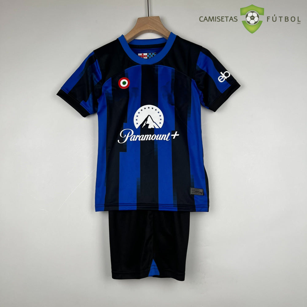 Kit Infantil Inter De Milan 23-24 Local Parche Especial