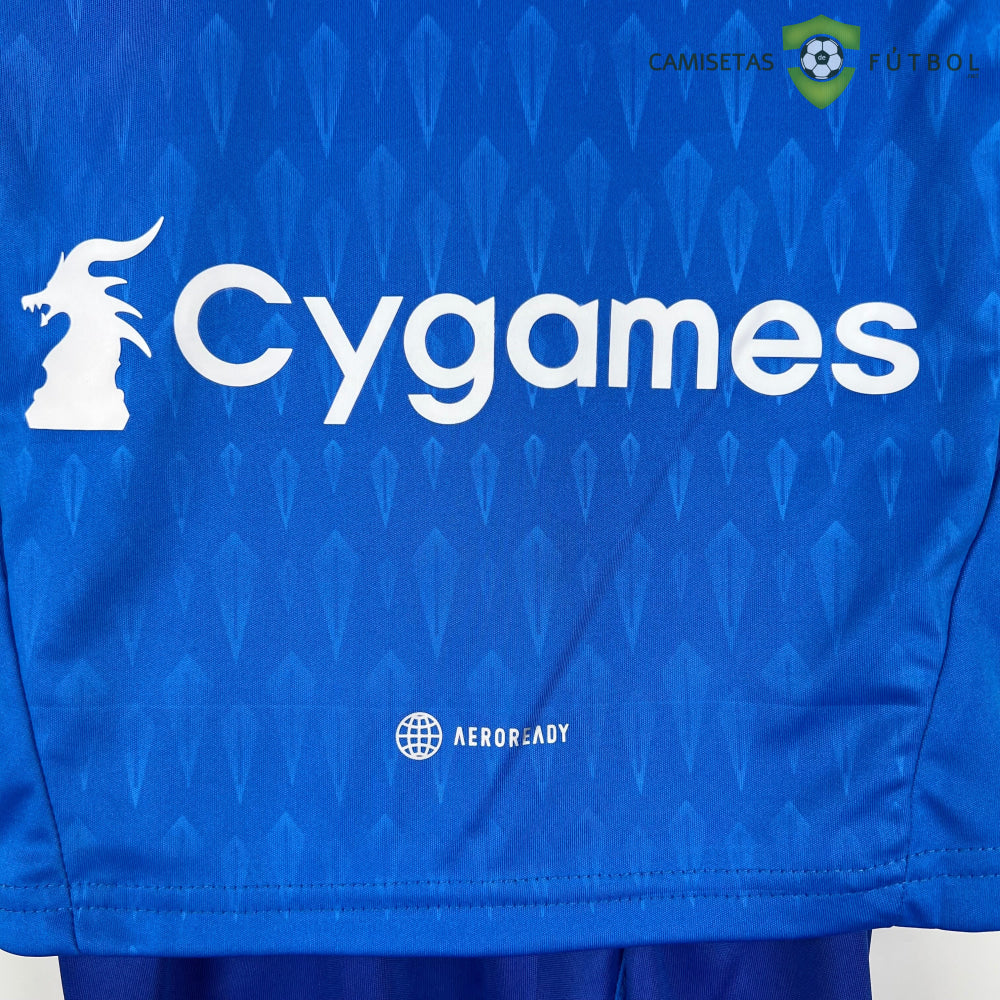 Kit Infantil Juventus 23-24 Portero Azul Personalizado