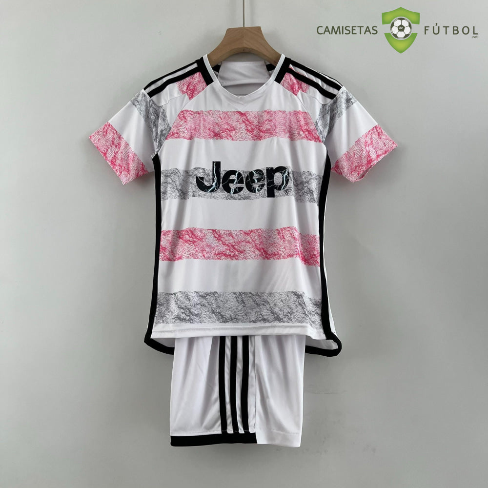 Equipación Juventus 23-24 Visitante Niño Personalizado