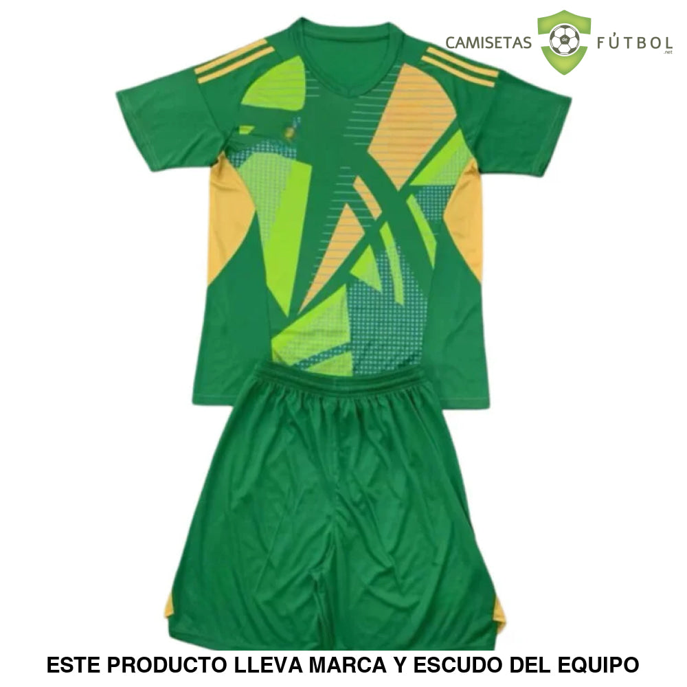 Equipación Juventus 24-25 Portero Verde Niño Personalizado