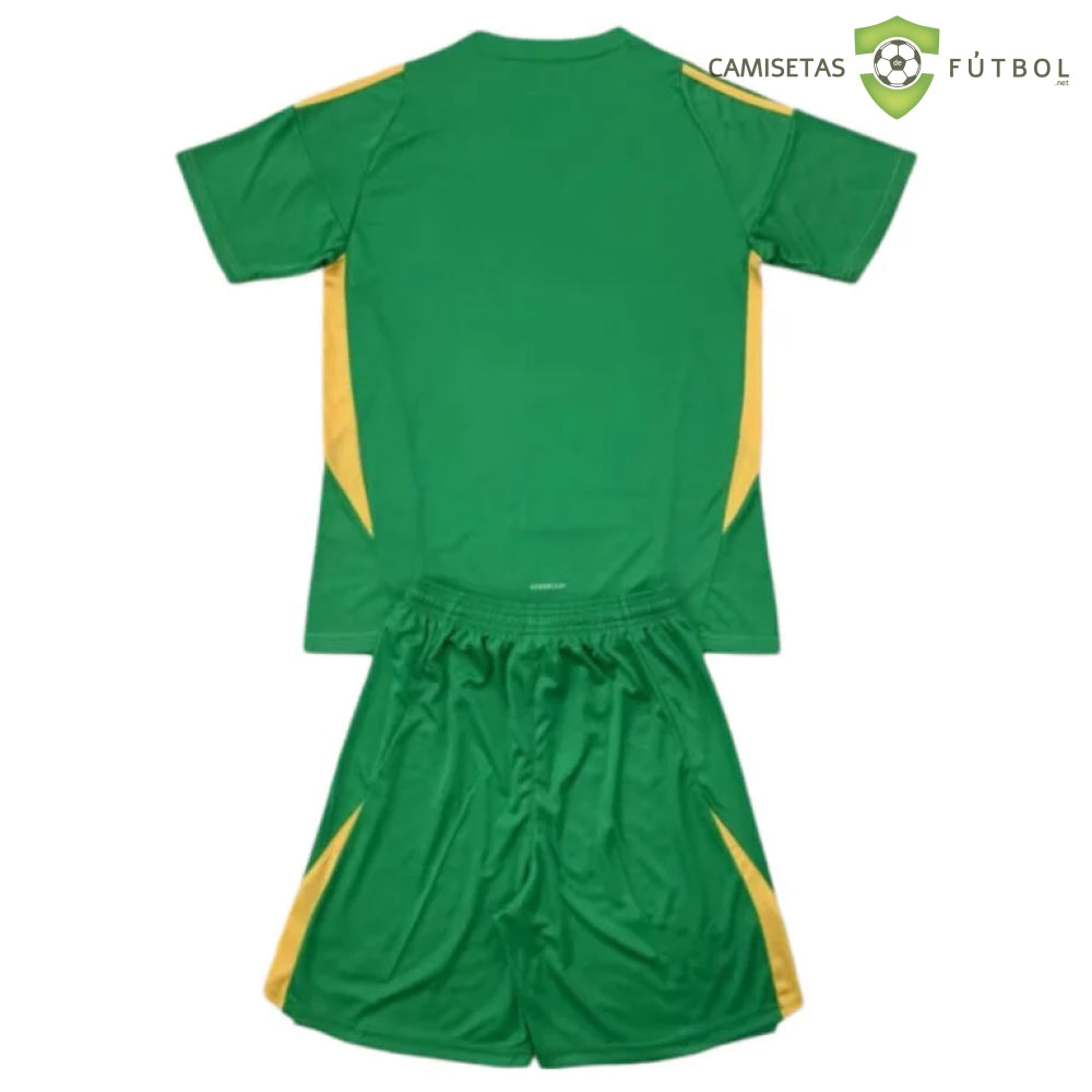 Equipación Juventus 24-25 Portero Verde Niño Personalizado