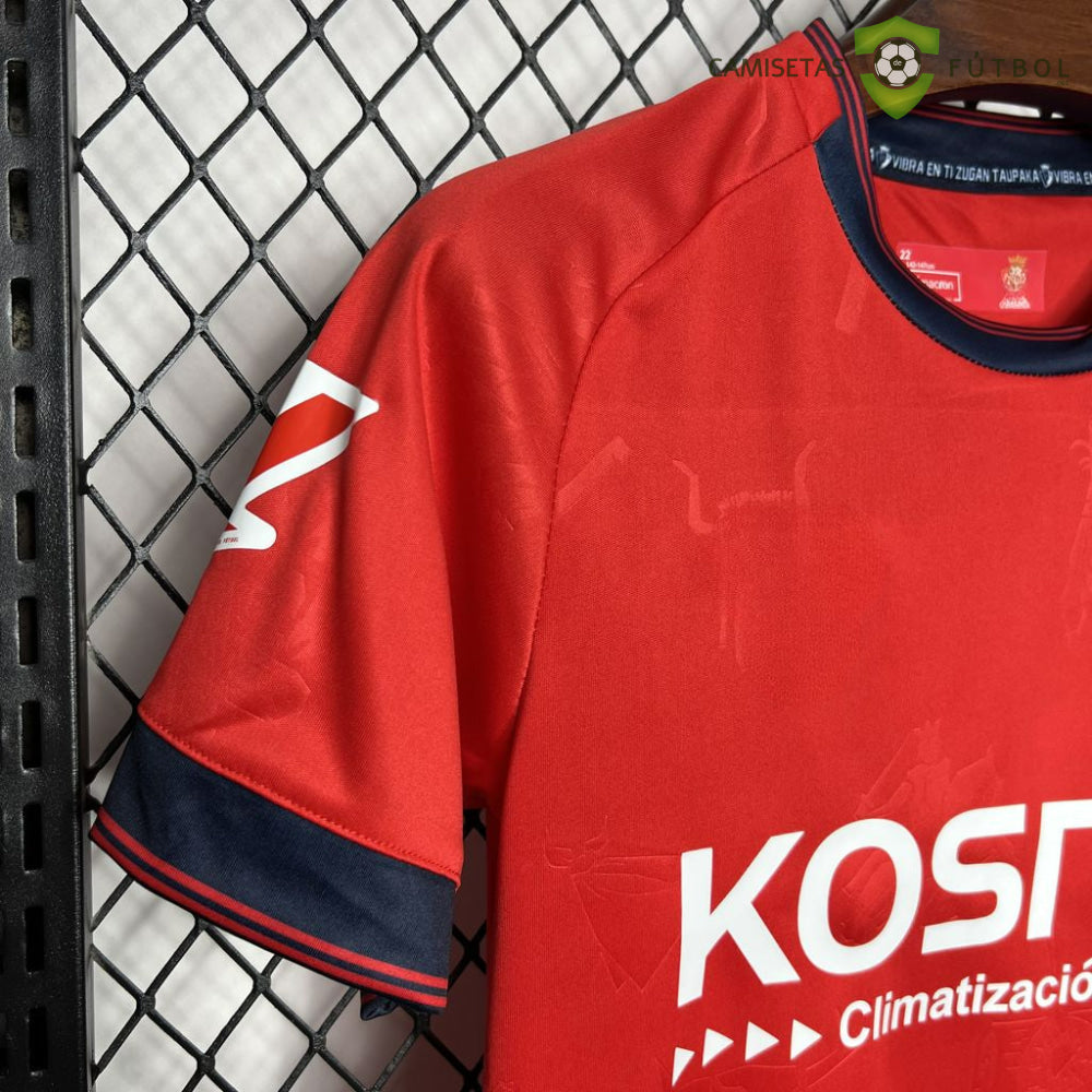 Equipación Osasuna 24-25 Local Niño Personalizado