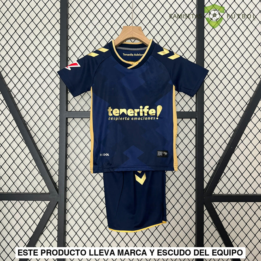 Equipación Tenerife 24-25 Visitante Niño Personalizado
